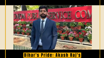 Bihar's Pride: Akash Raj's Journey to Securing AIR 1 in UPSC JE Civil Exam