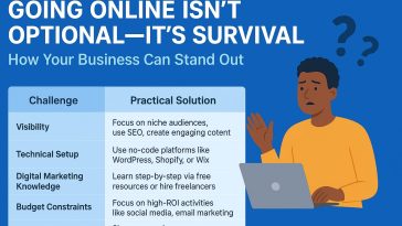 Biggest Challenge For Most Businesses When Going Online