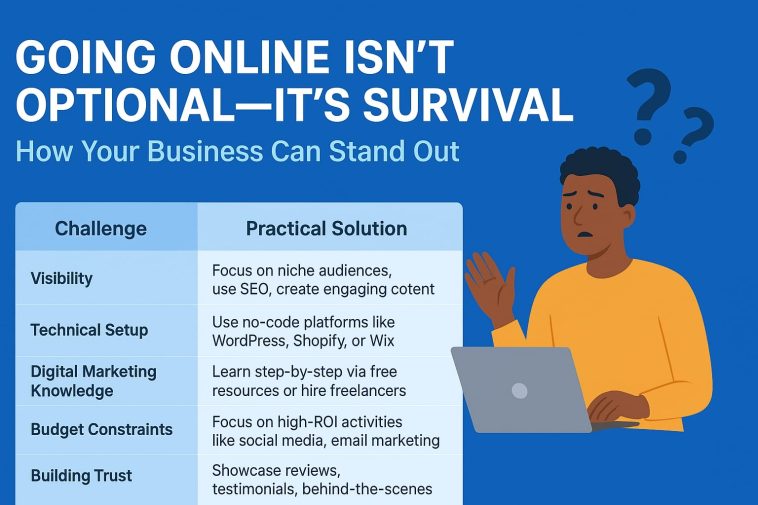 Biggest Challenge For Most Businesses When Going Online