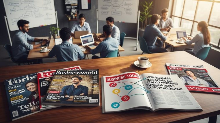 How Business Magazines Are Quietly Powering India’s Startup Revolution